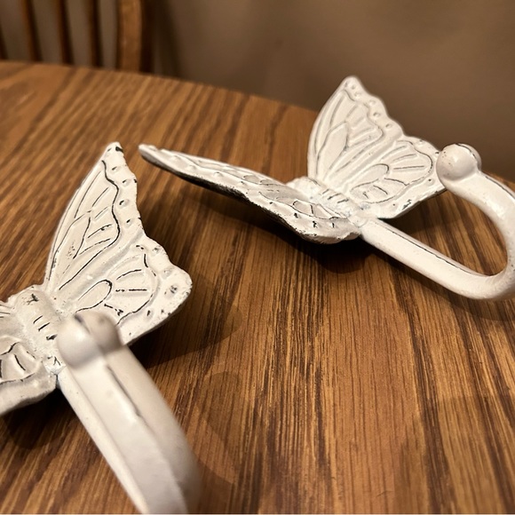 Accents Cast Iron Butterfly Wall Hooks Set Of 3 Poshmark